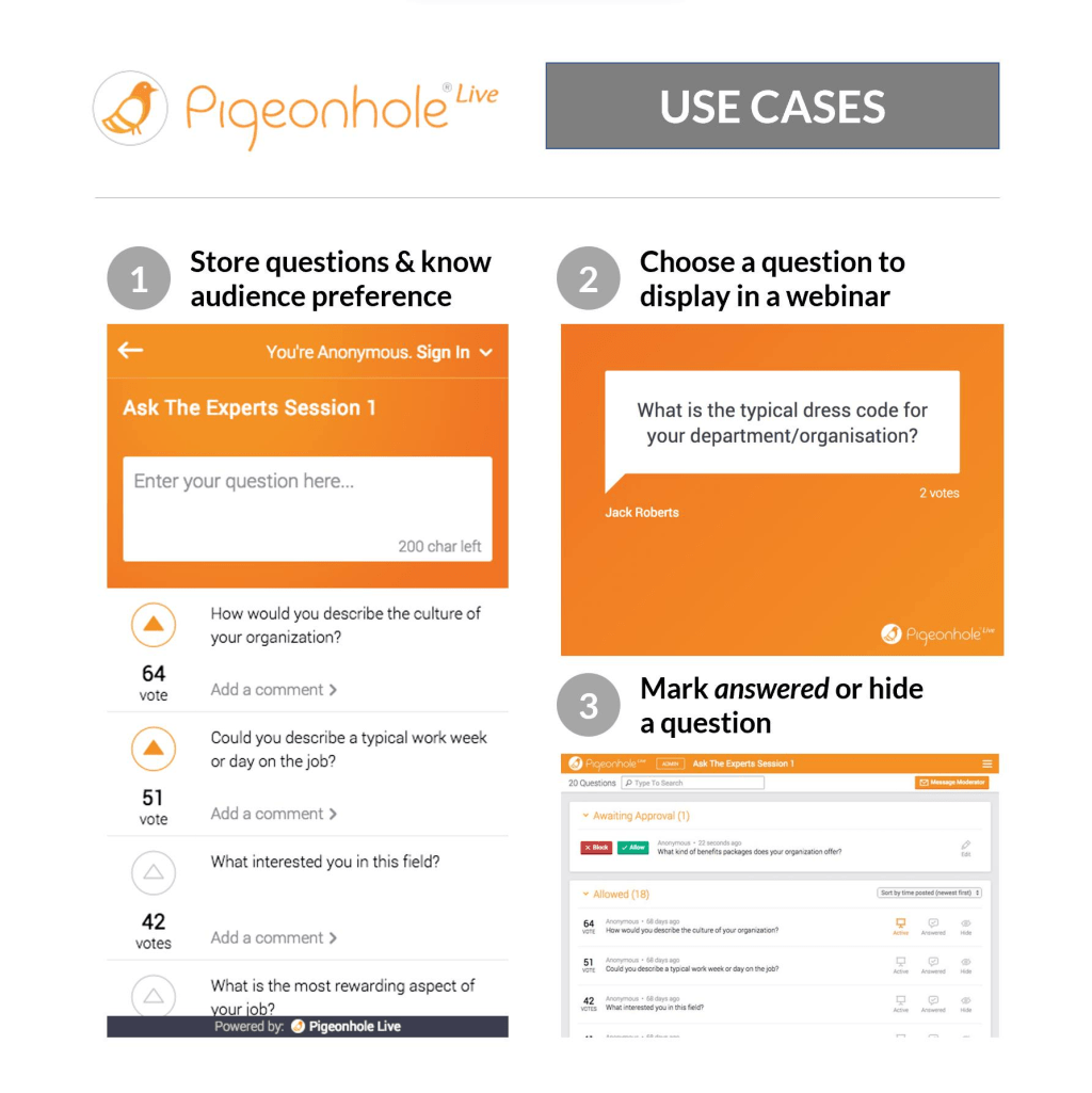 Pigeonhole @ Jean’s Product&nbsp;Choice